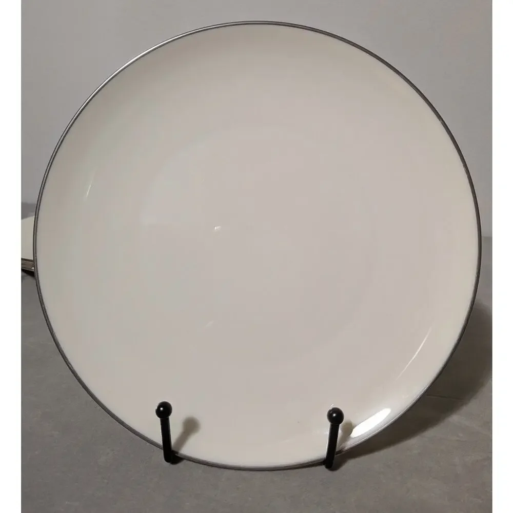 Lenox Olympia Platinum X303P Fine China Lot - 3 Salad Plates & 2 Dessert Plates